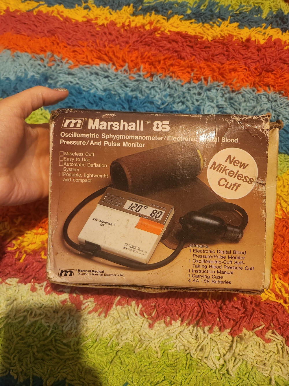 Marshall 85 Electronic Blood Pressure Monitor